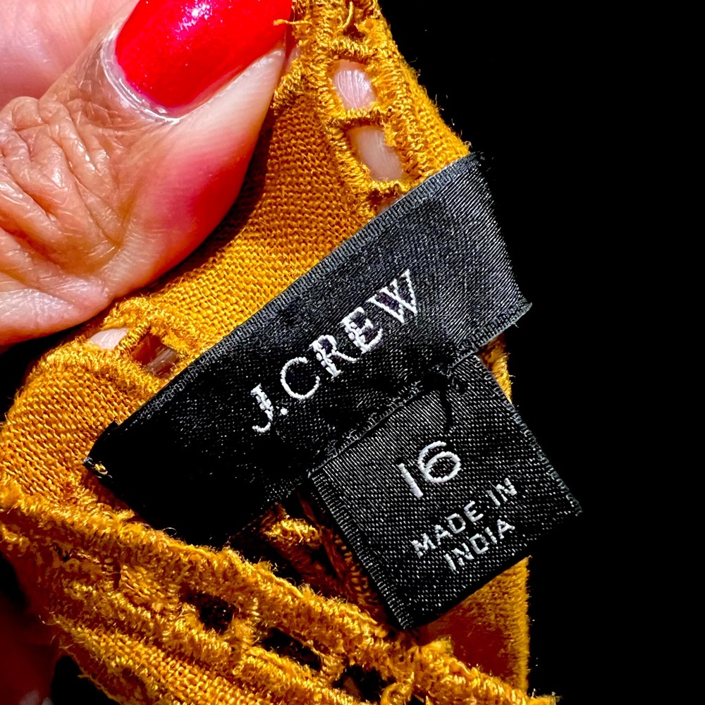 J Crew Linen Sundress